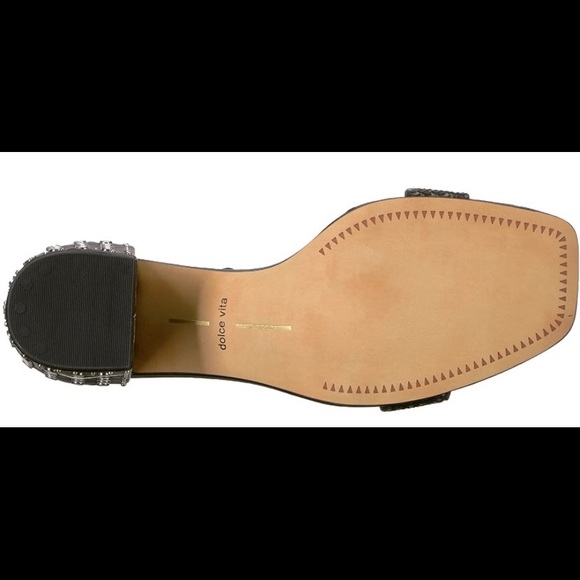 Dolce Vita Women's Dorah Black Heeled Sandal - Picture 10 of 14